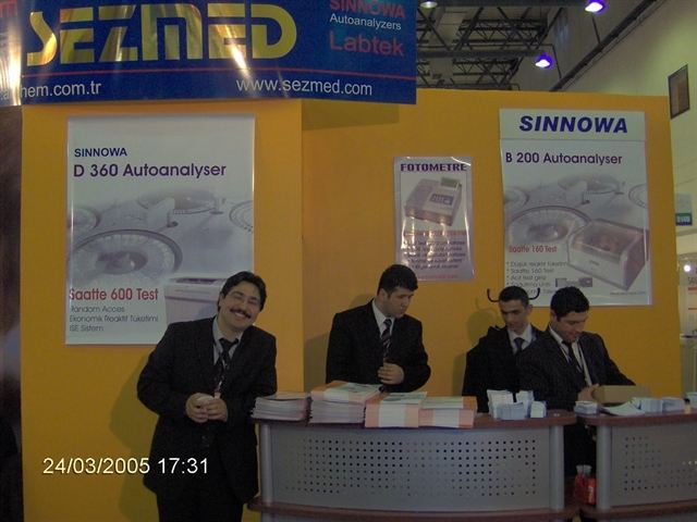 2005 İstanbul Tüyap-Labtek Fuarı