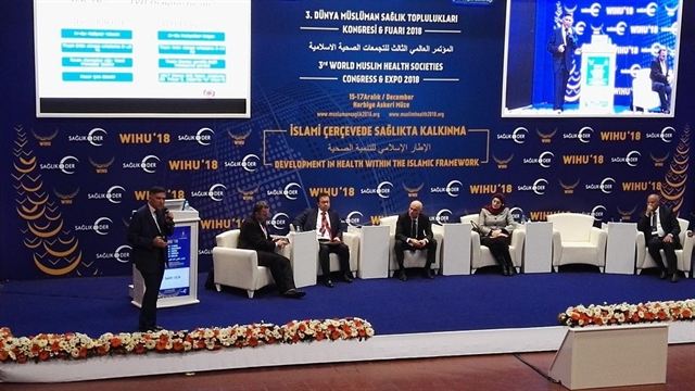 3.Dünya İslam Sağlığı Birliği Kongresine katıldık (WIHU 18 - 15/17 Aralık 2018)