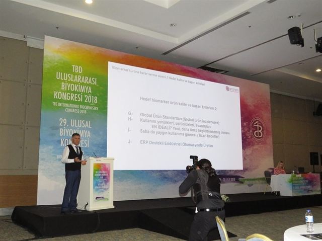 Sayın.Dr.Salih Uca'nın TBD Uluslararası Biyokimya Kongresindeki konuşması - 2018