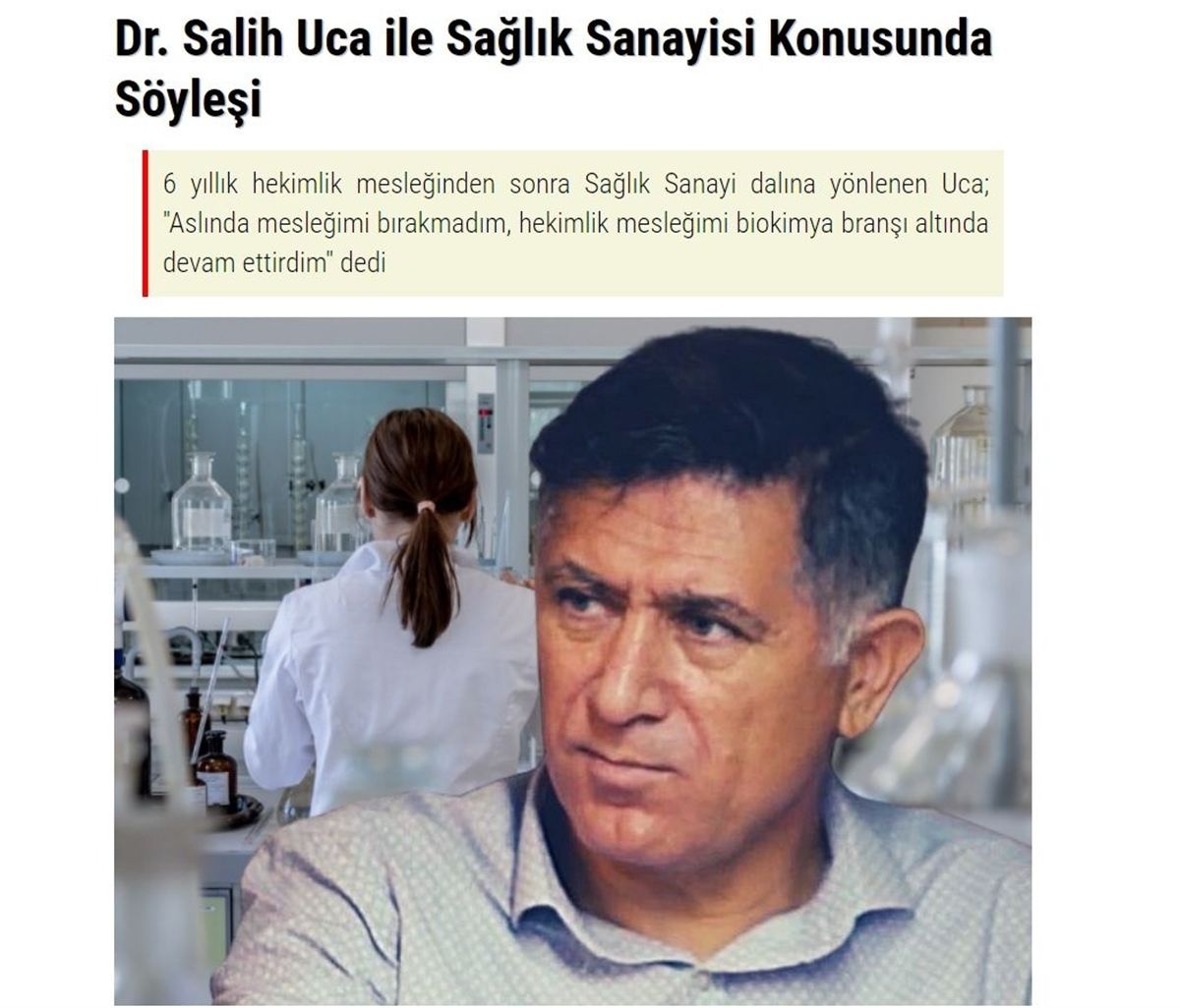 EGE TV’den Archem Diagnostics'e Ziyaret