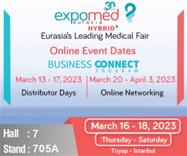 16-18 March Expomed Eurasia Exhibition