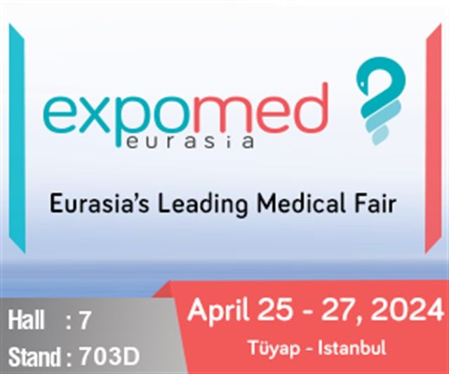 25-27 April 2024 - Expomed Eurasia - Turkey