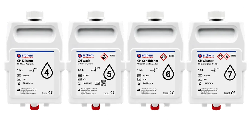 Archem system cleaners and washing solutions